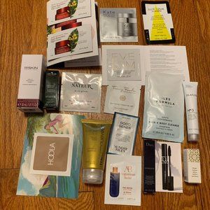 Luxury Skincare and Haircare Sample Bundle 16 pcs